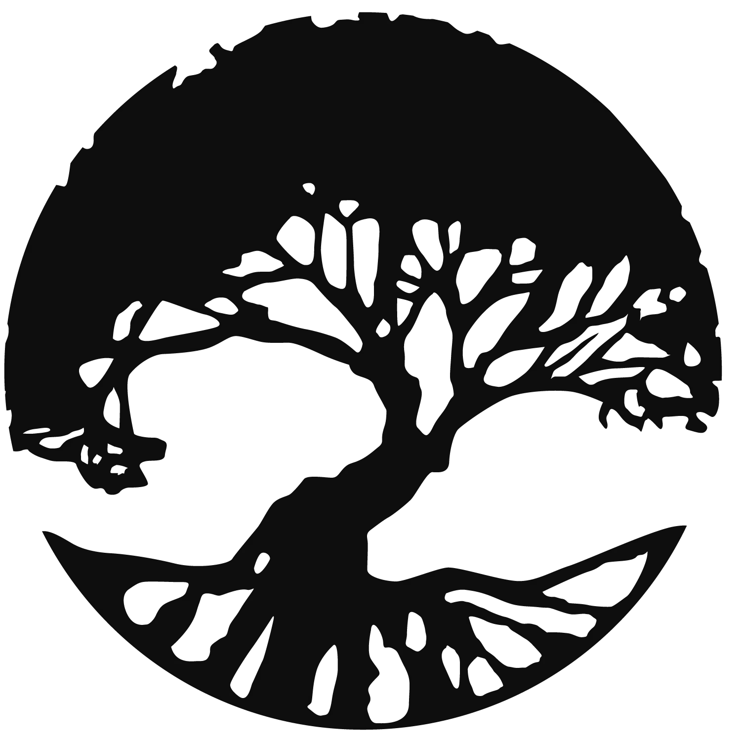 Artistic Tree Silhouette Design