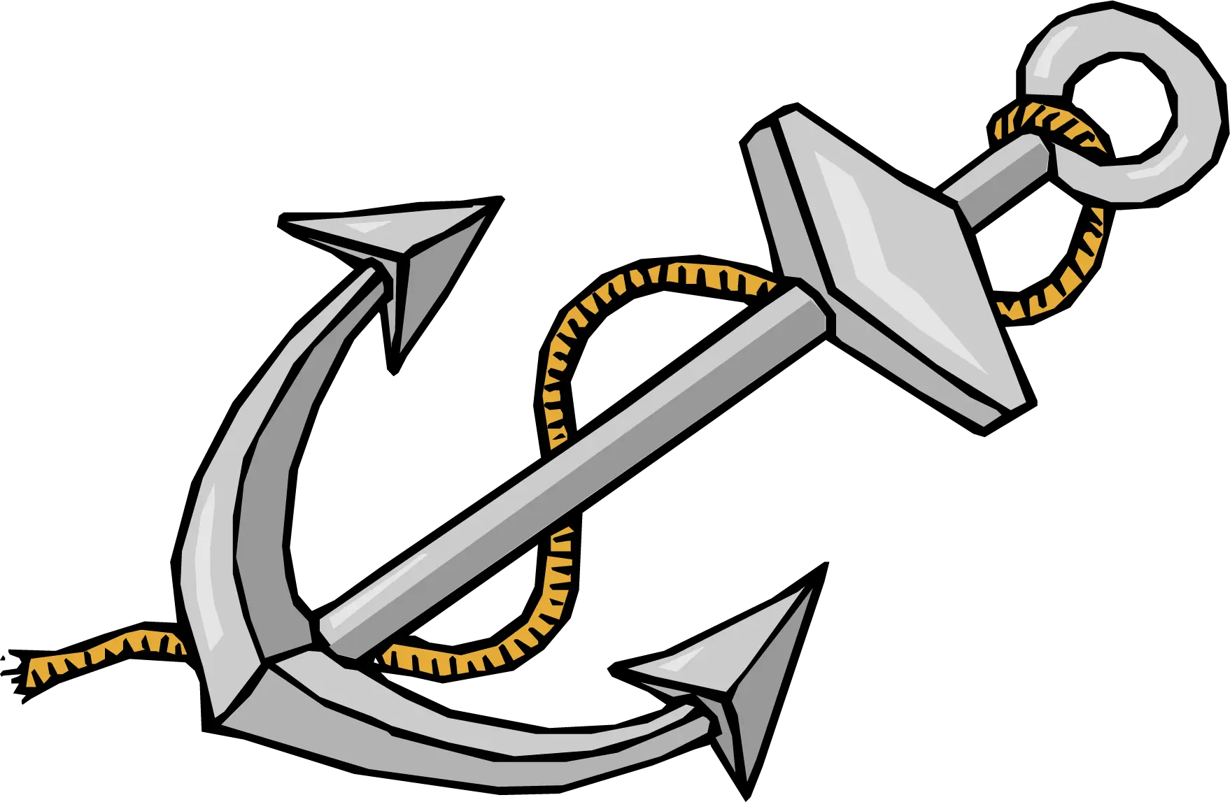 Metal Anchor with Rope