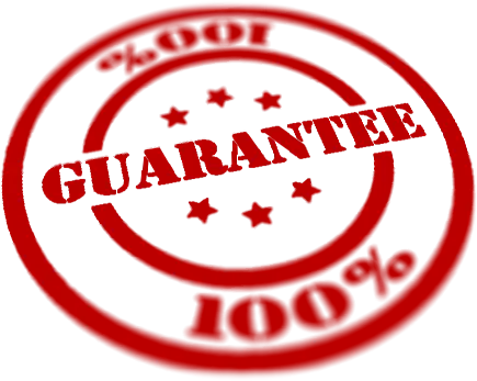 100% Guarantee Seal