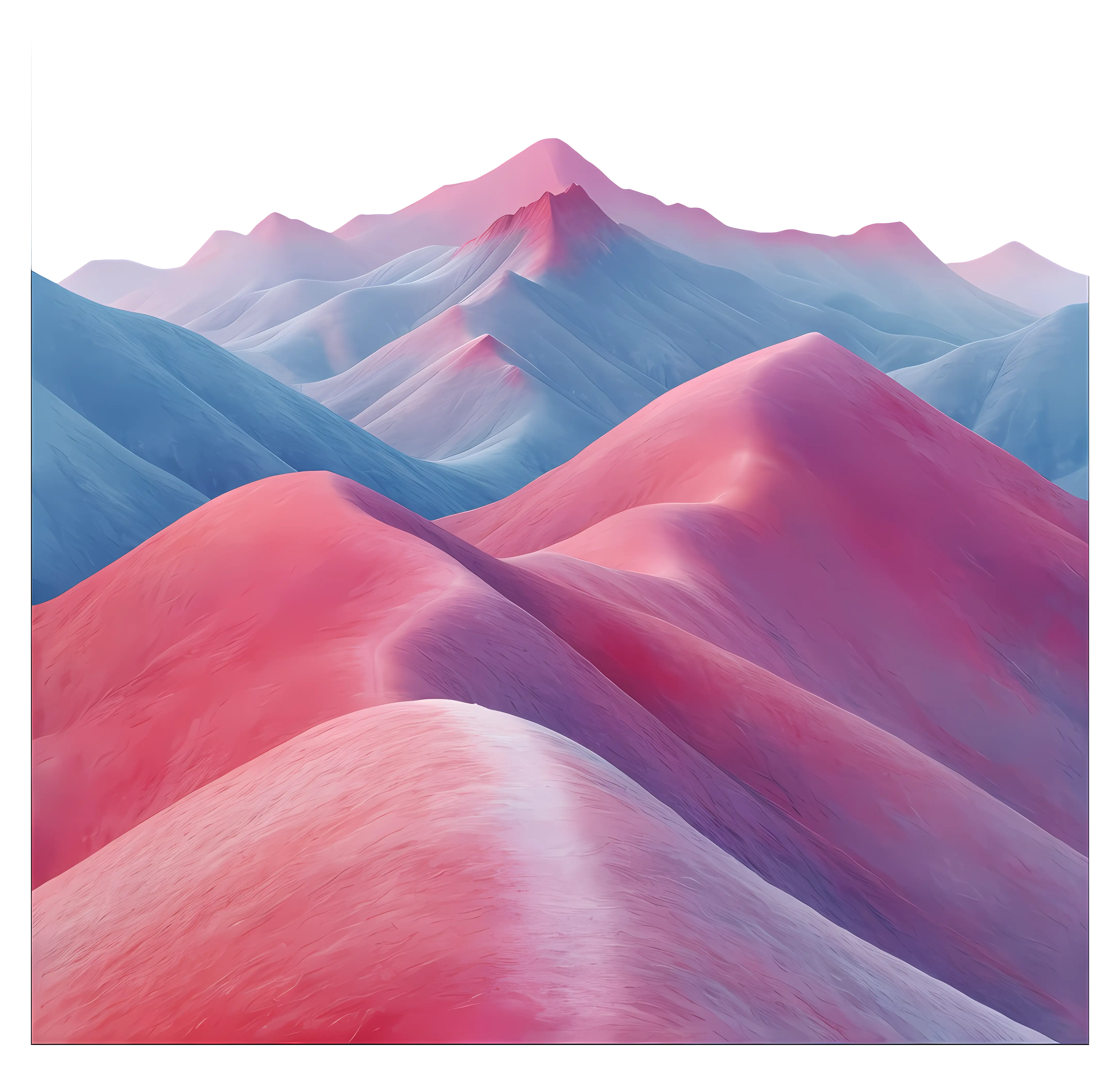 Colorful Artistic Mountains