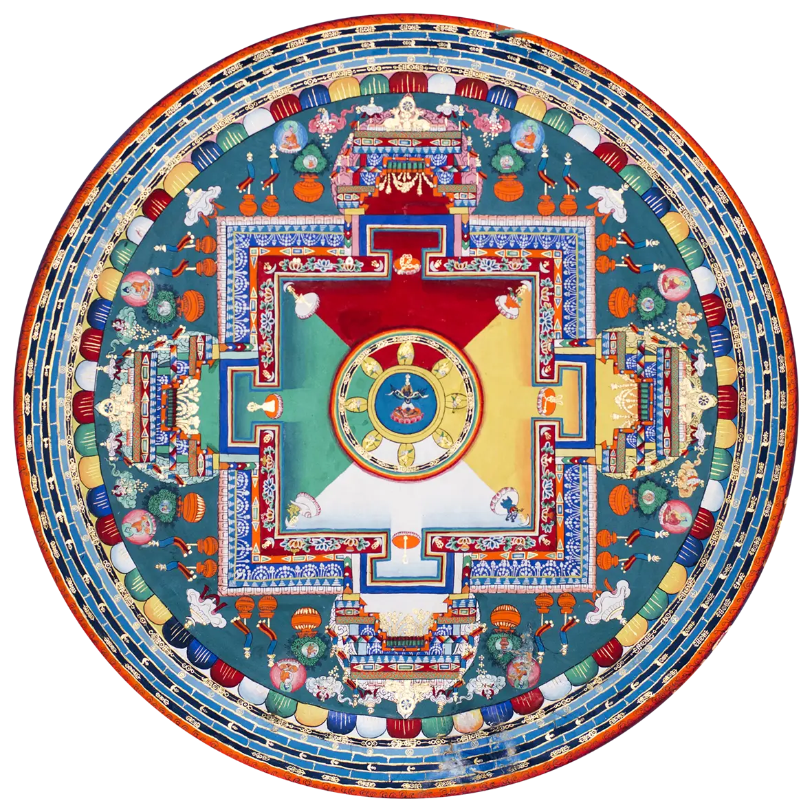 Vibrant Mandala Art Design