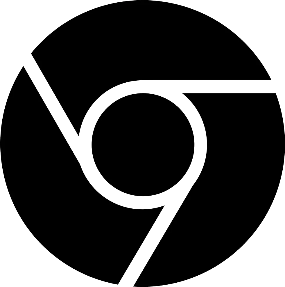 Simple Black Circular Logo Design