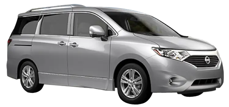Silver Minivan for Family Travel