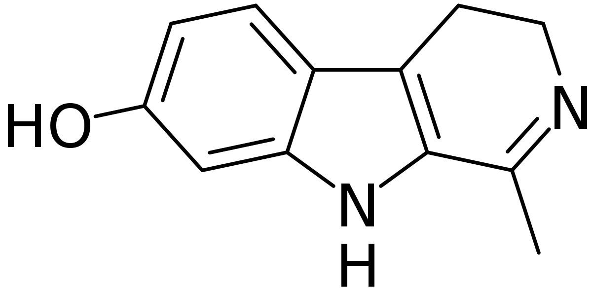 Serotonin Chemical Structure Diagram