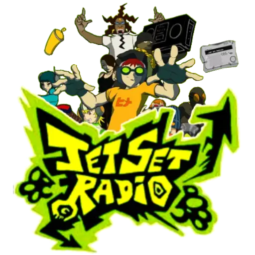 Jet Set Radio Game Logo