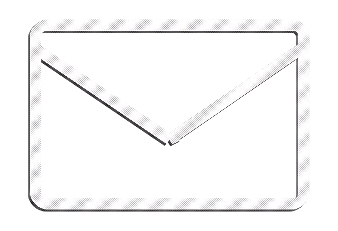 Minimalist Outline of an Envelope