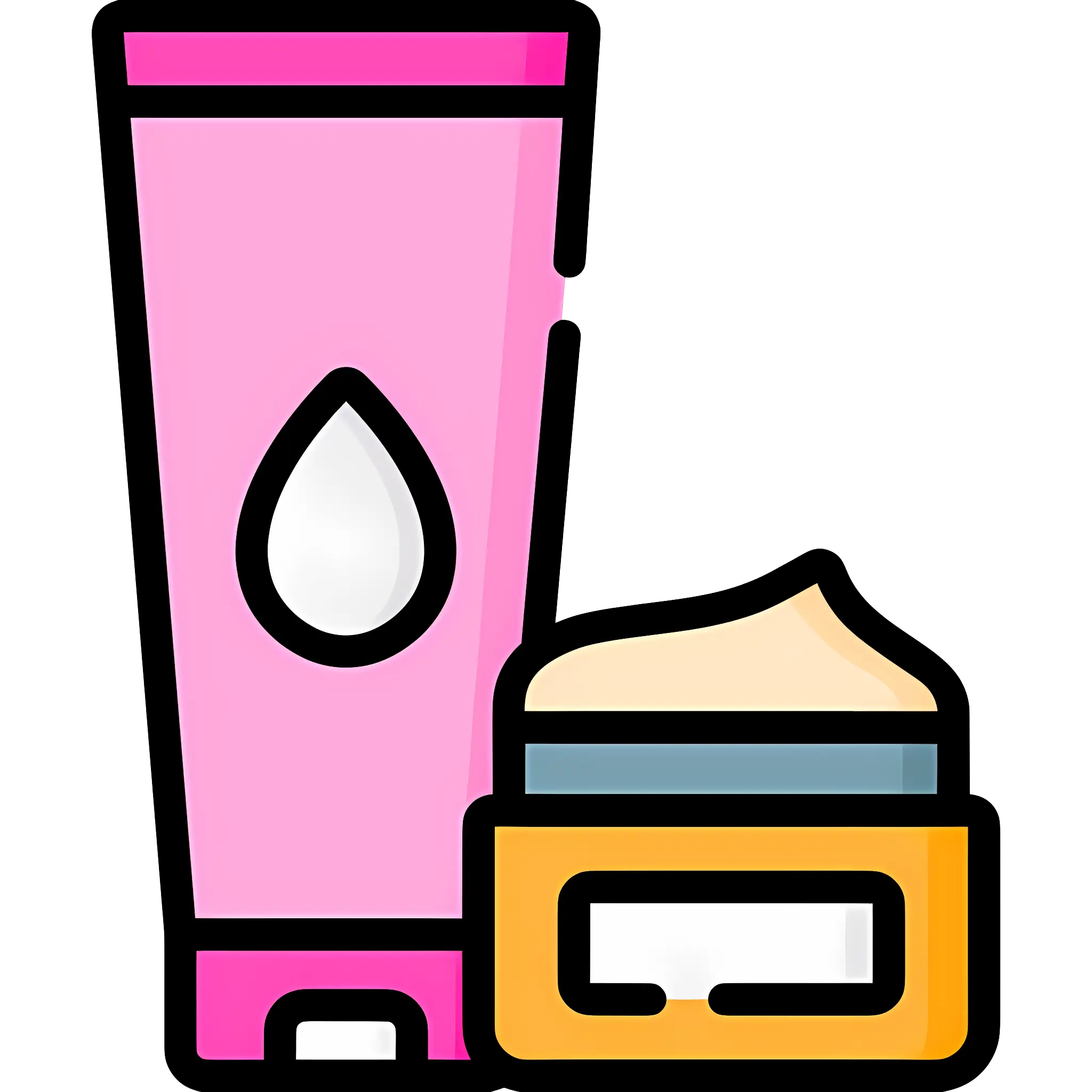 Illustration of Skincare Cosmetics