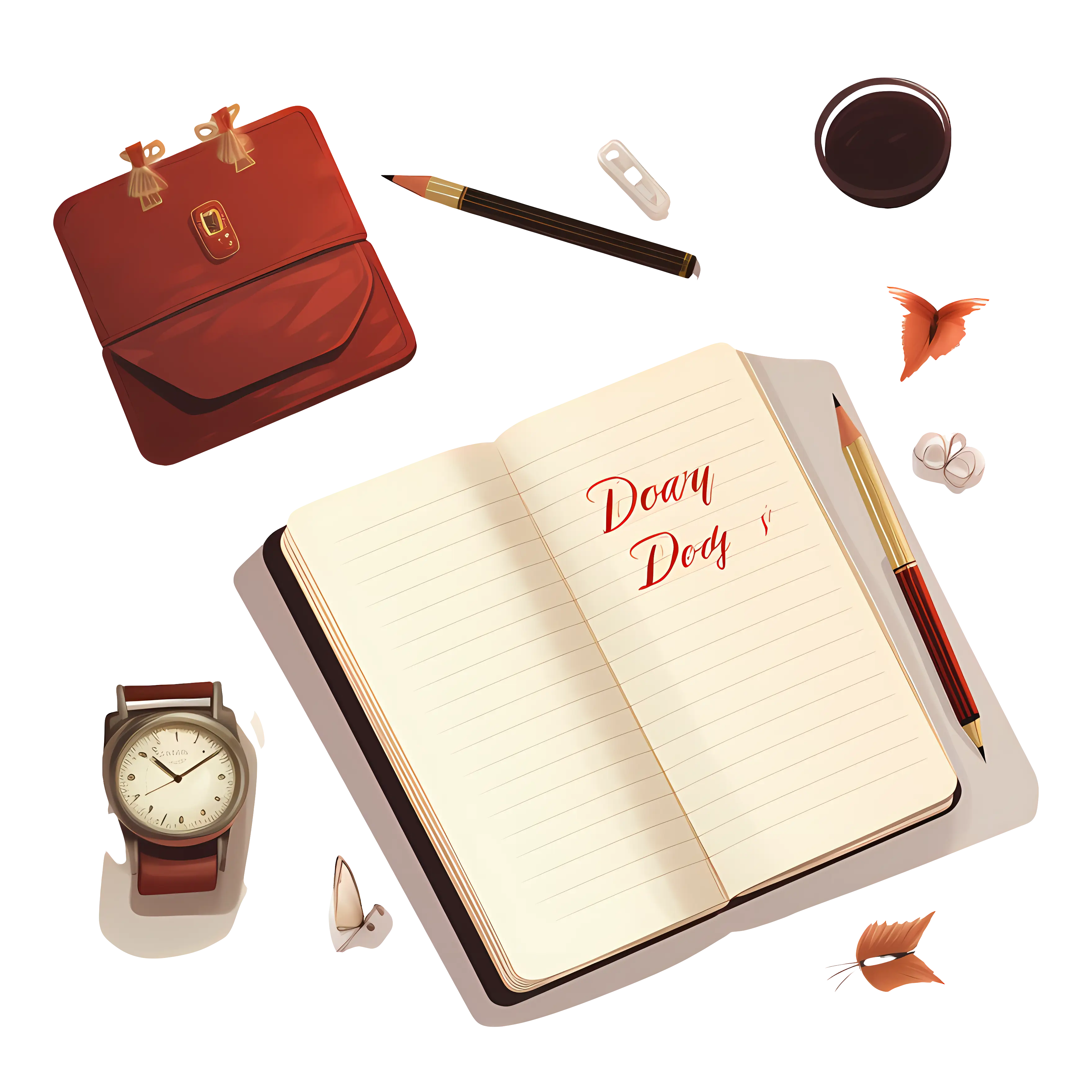 Diary and Stationery Set