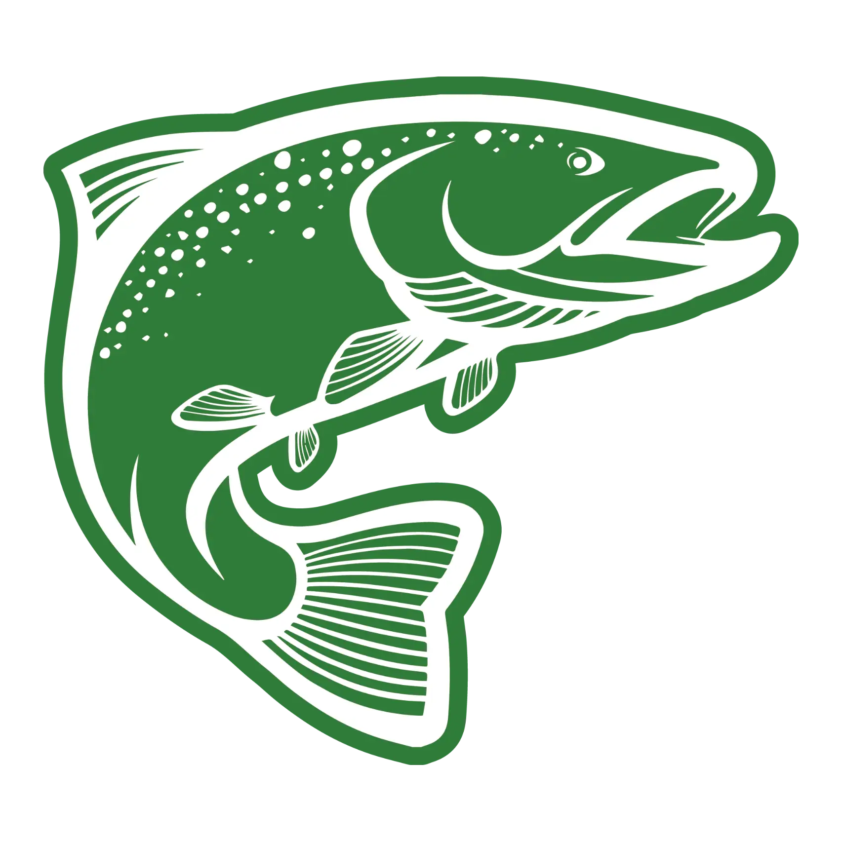Green Fish Illustration
