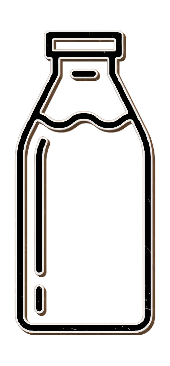 Outline of a Milk Bottle