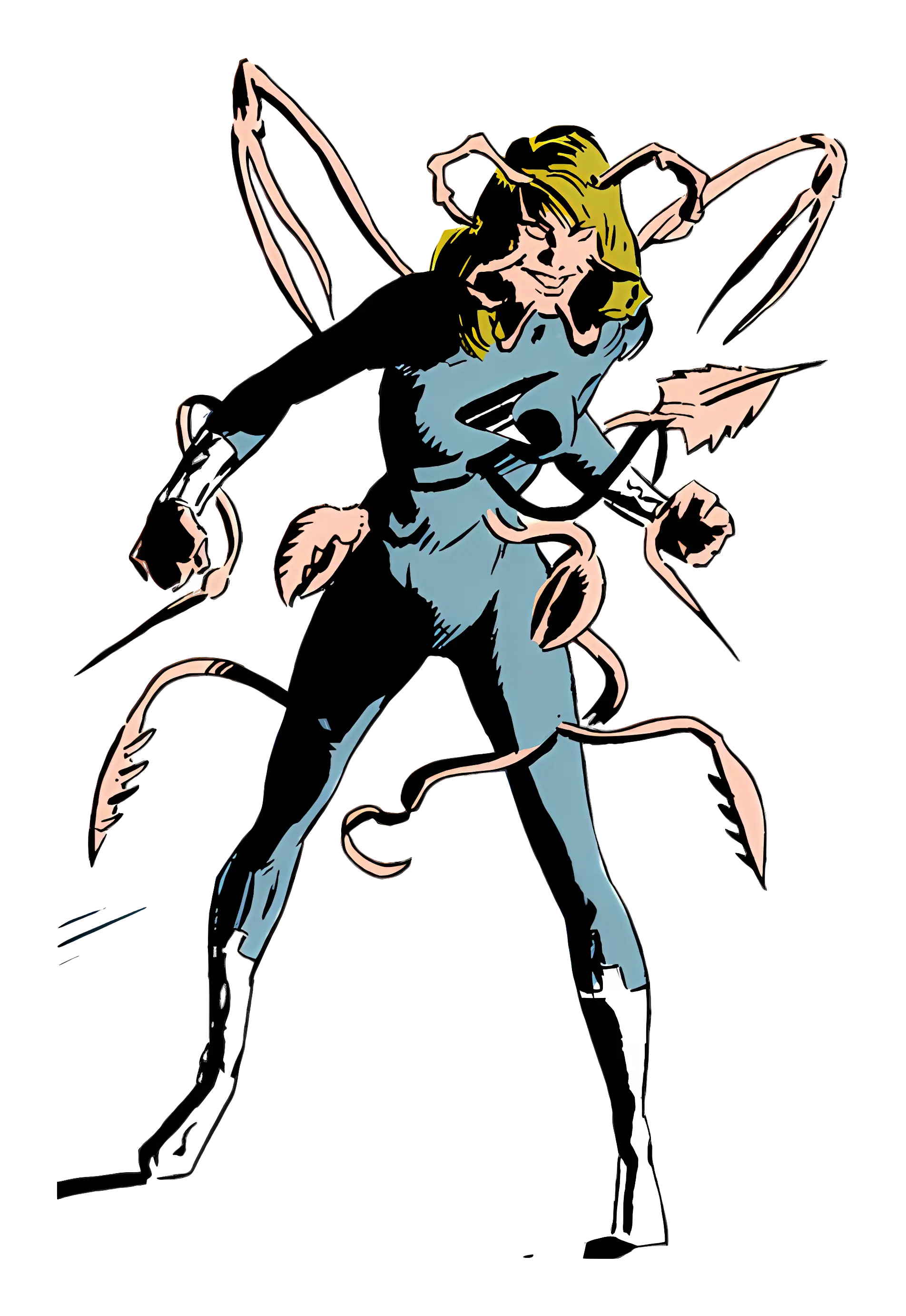 Superhero with Tentacles