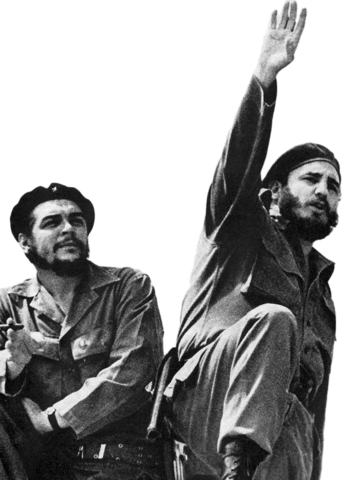 Two Men in Military Attire