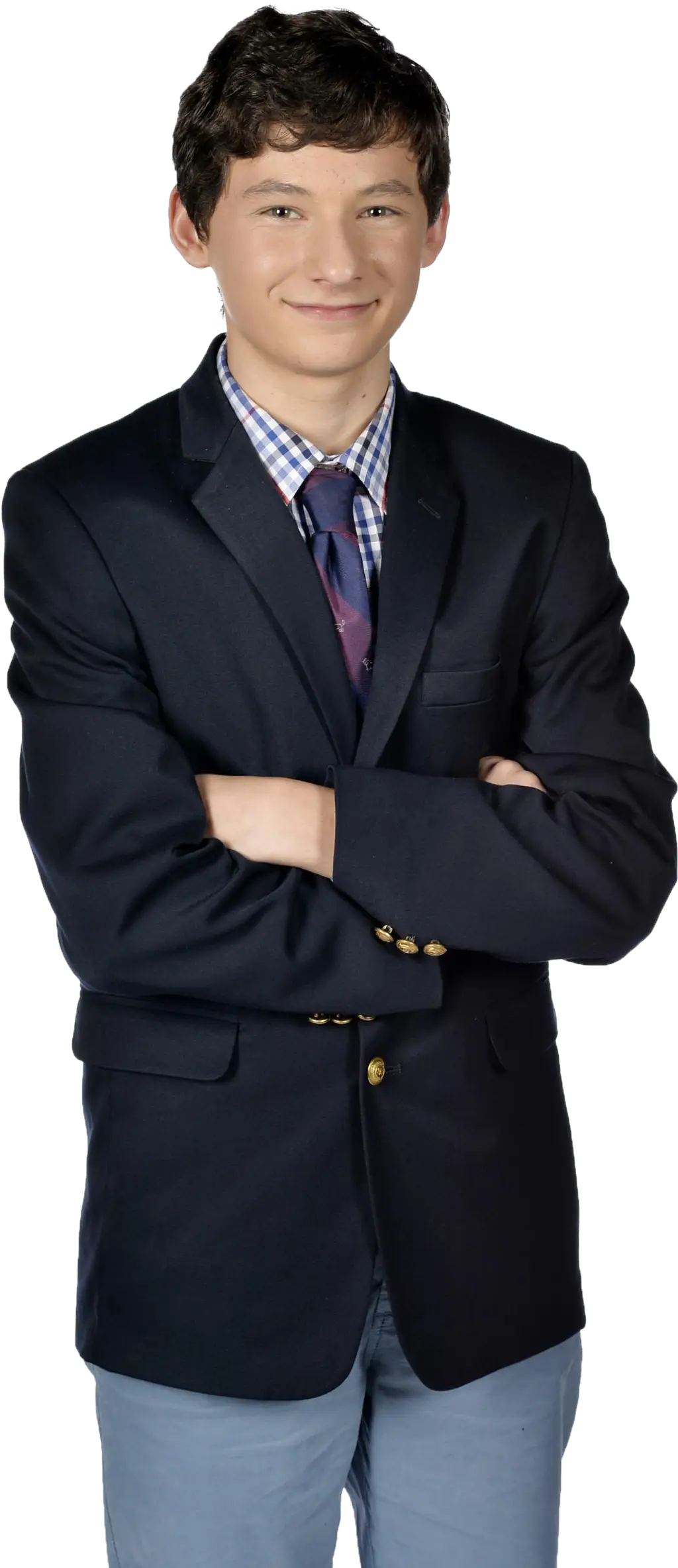 Young Man in Formal Attire
