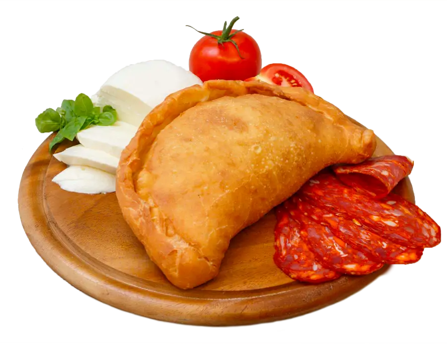 Delicious Calzone with Cheese and Pepperoni