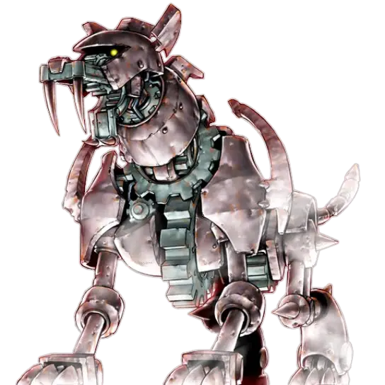 Futuristic Mechanical Robot Dog