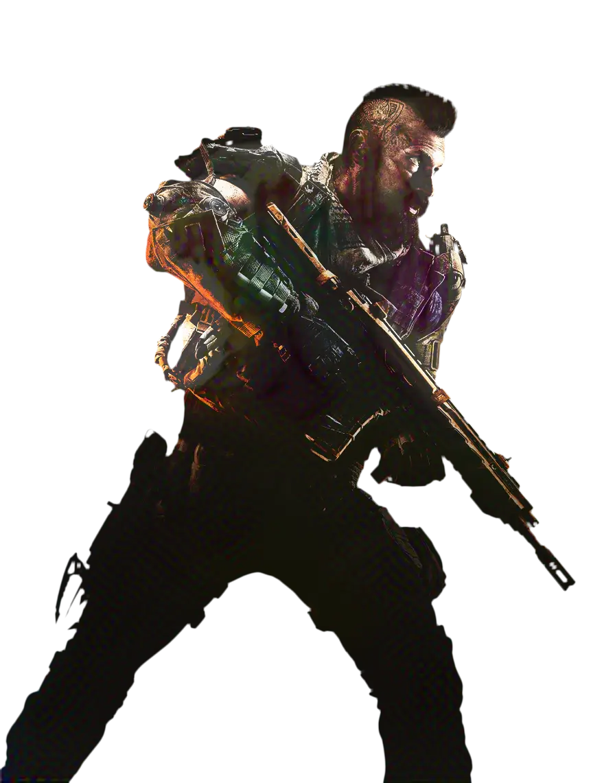 Armed Soldier Ready for Combat