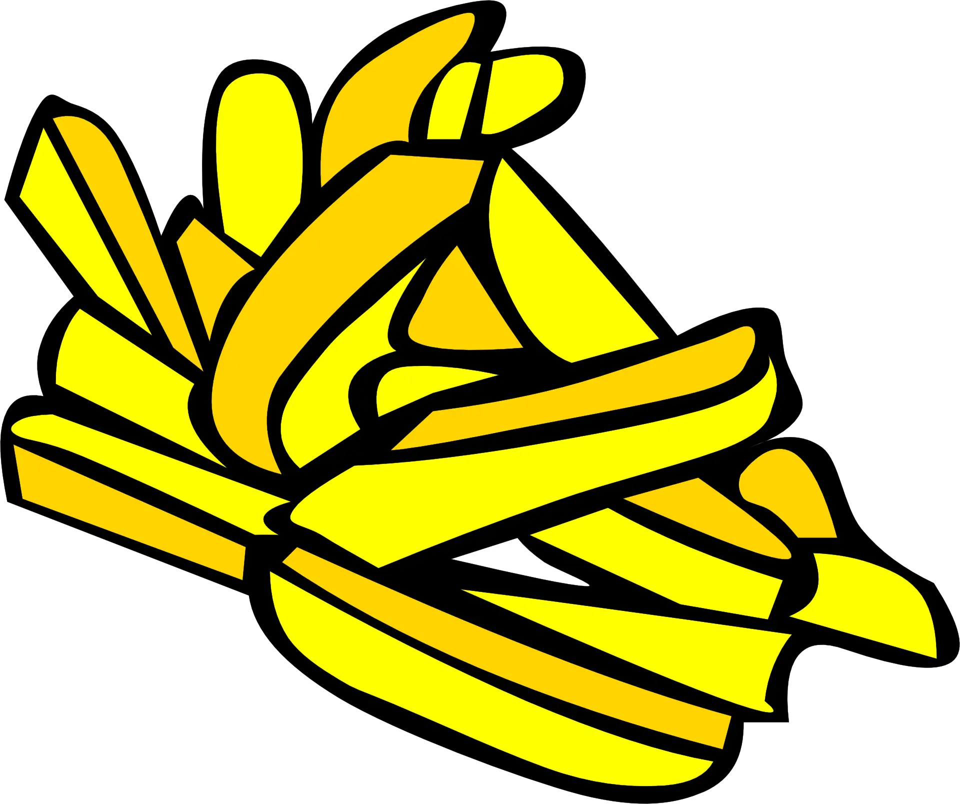 Crispy Yellow French Fries