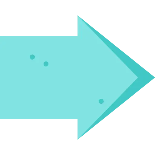 Light Blue Right Arrow