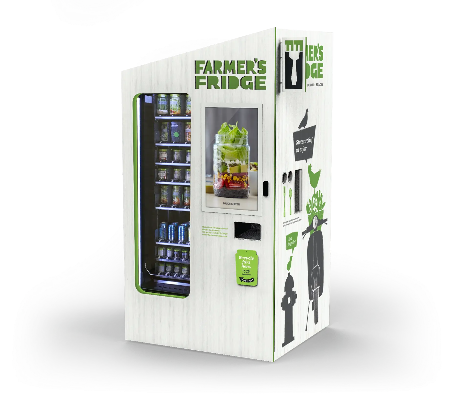 Farmer&#039;s Fridge Vending Machine