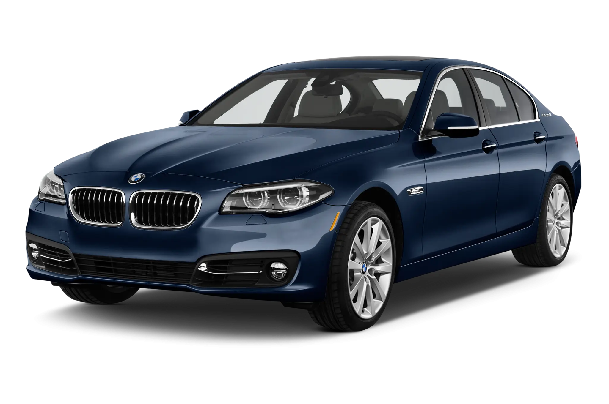 Modern Blue Sedan Car