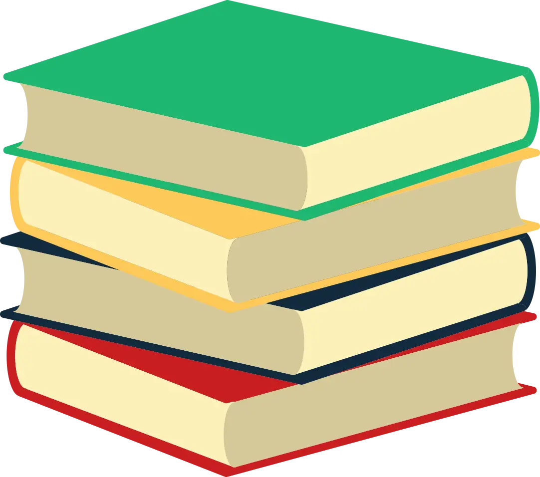 Stack of Multicolored Books