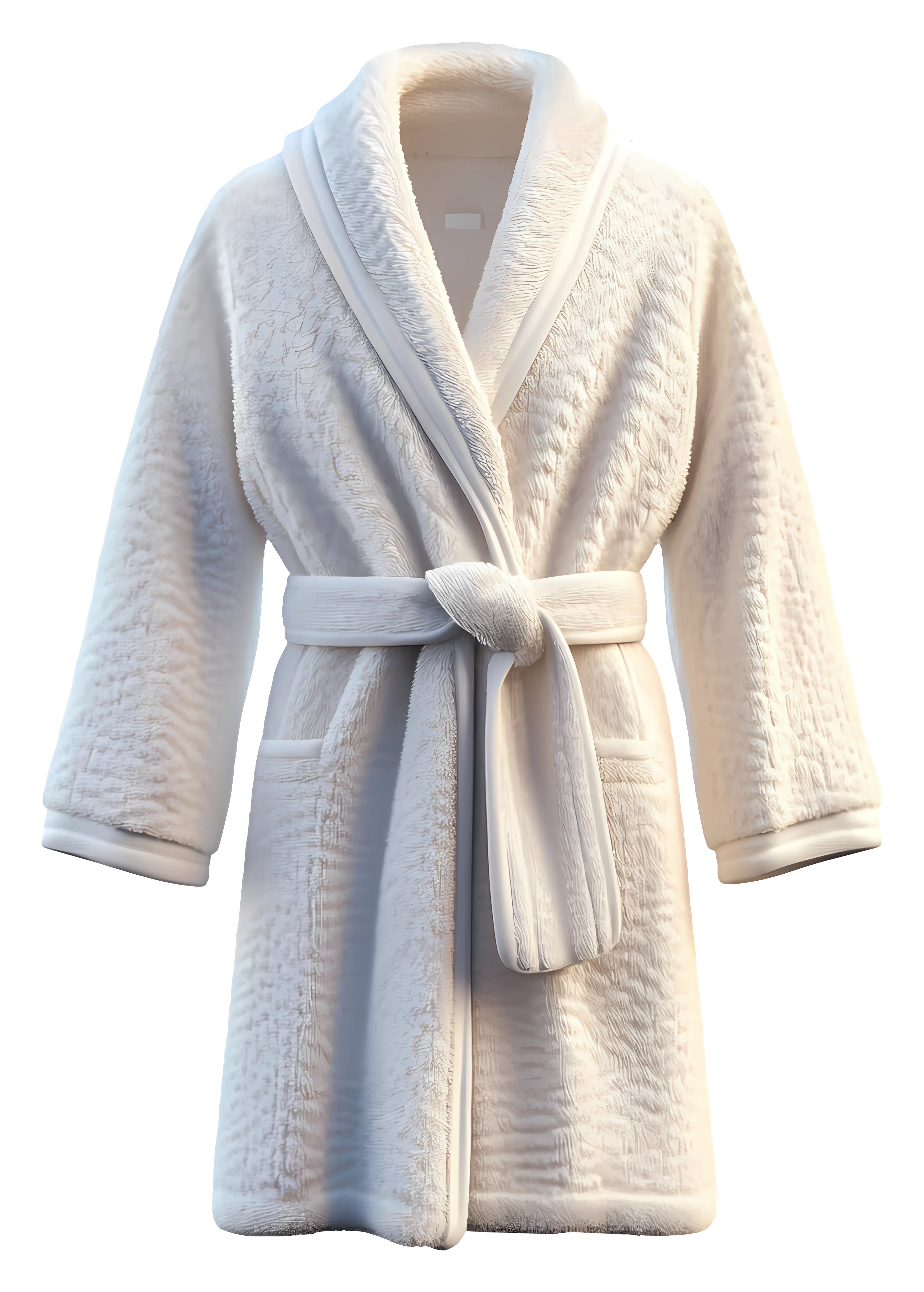 Cozy White Bathrobe