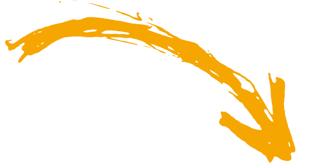 Orange Down-Right Arrow
