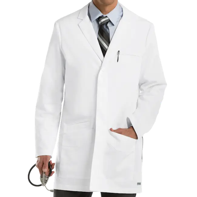Doctor in White Lab Coat