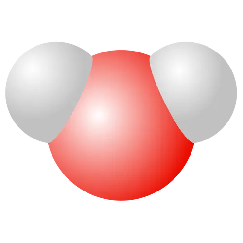 Simple Water Molecule Diagram