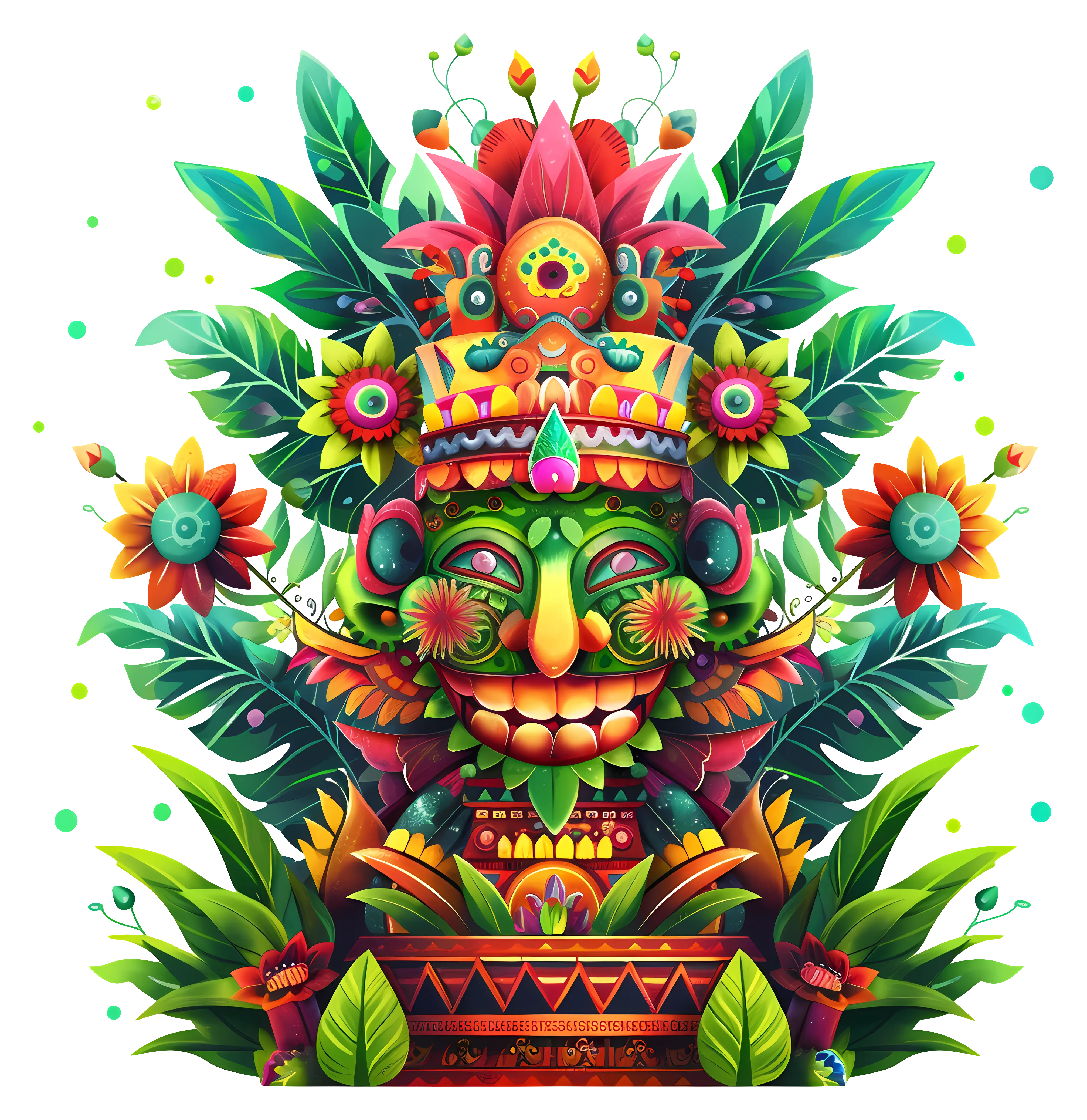 Colorful Decorative Mask