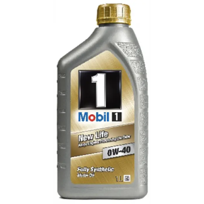 Mobil 1 Synthetic Motor Oil Bottle