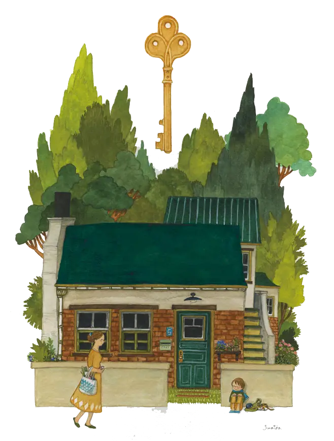 Small Cute Doodle House
