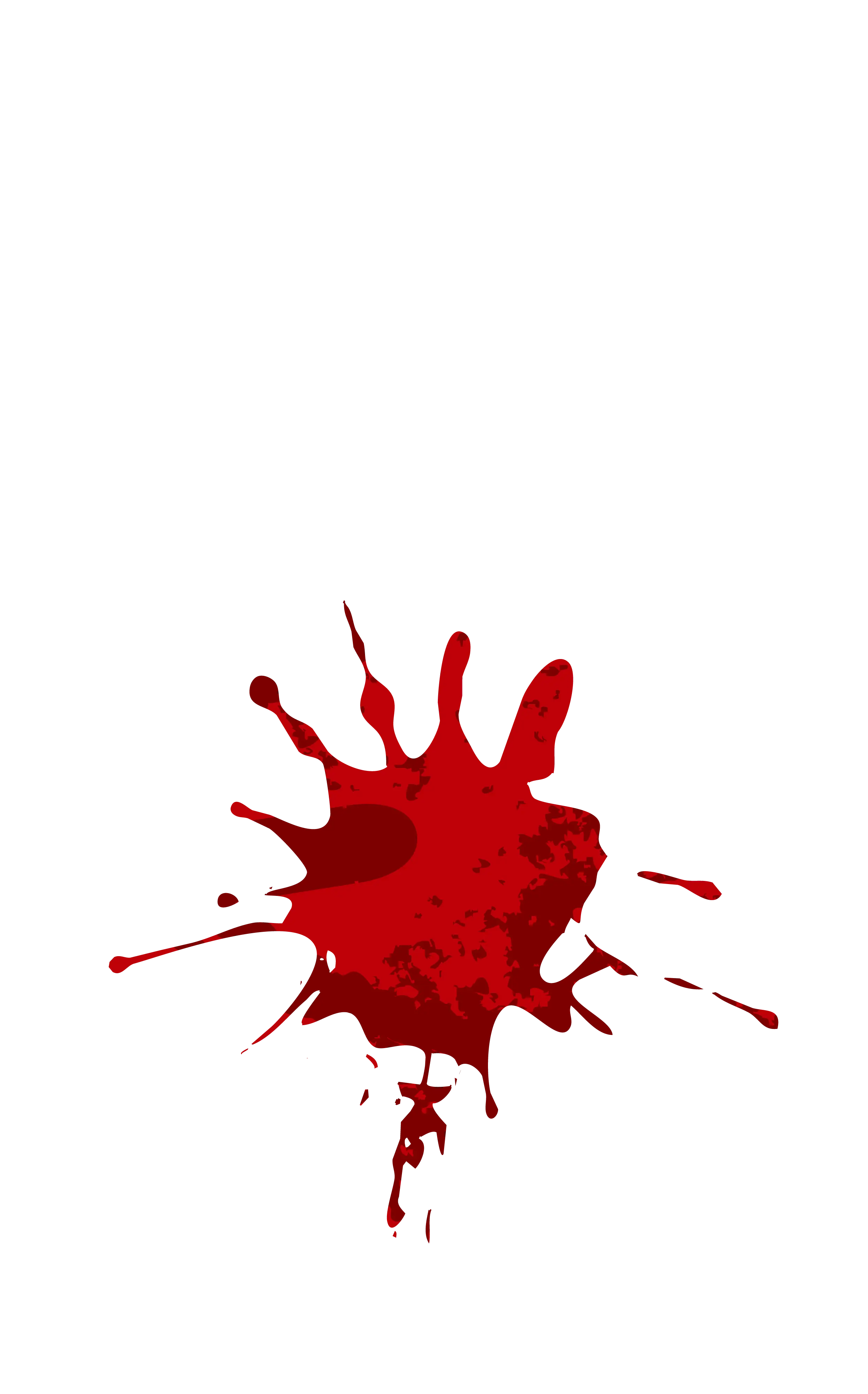 Red Paint Splatter for Creative Design