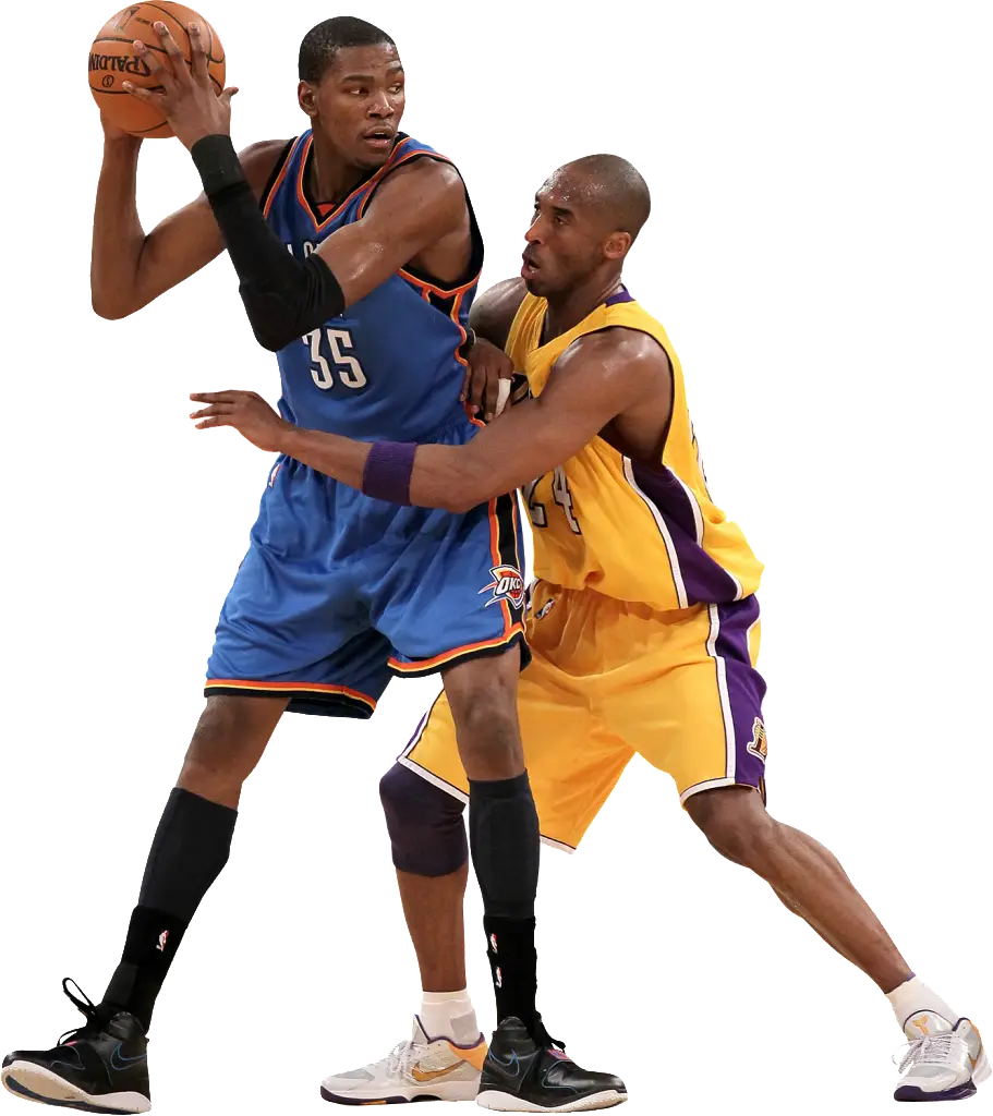 Basketball Players in Action