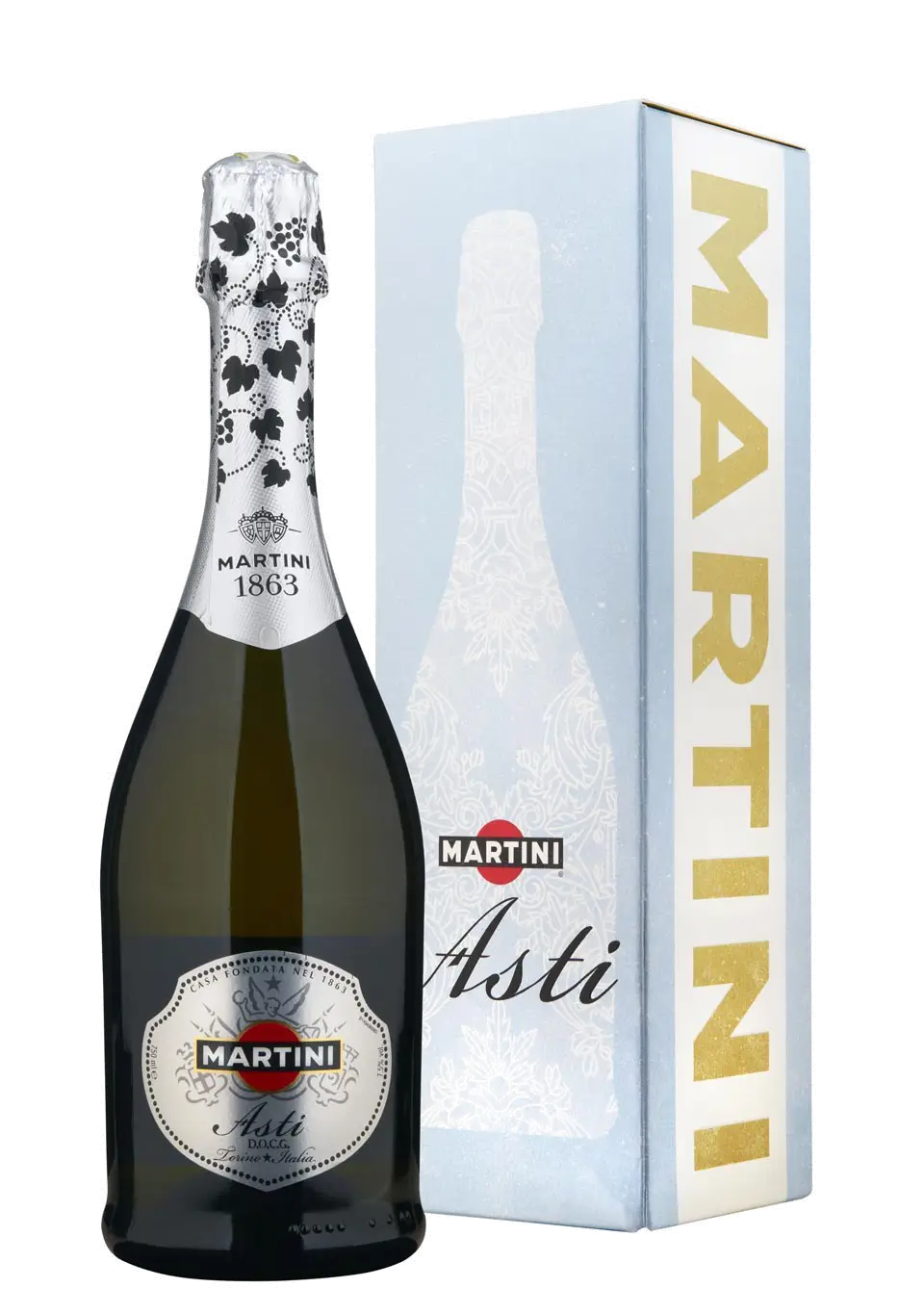 Martini Asti Bottle and Box