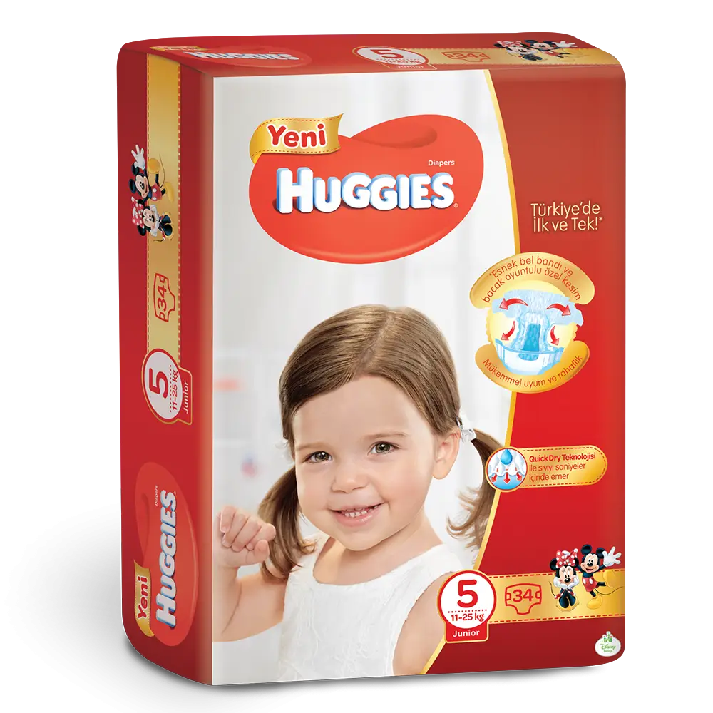 Pack of Huggies Diapers