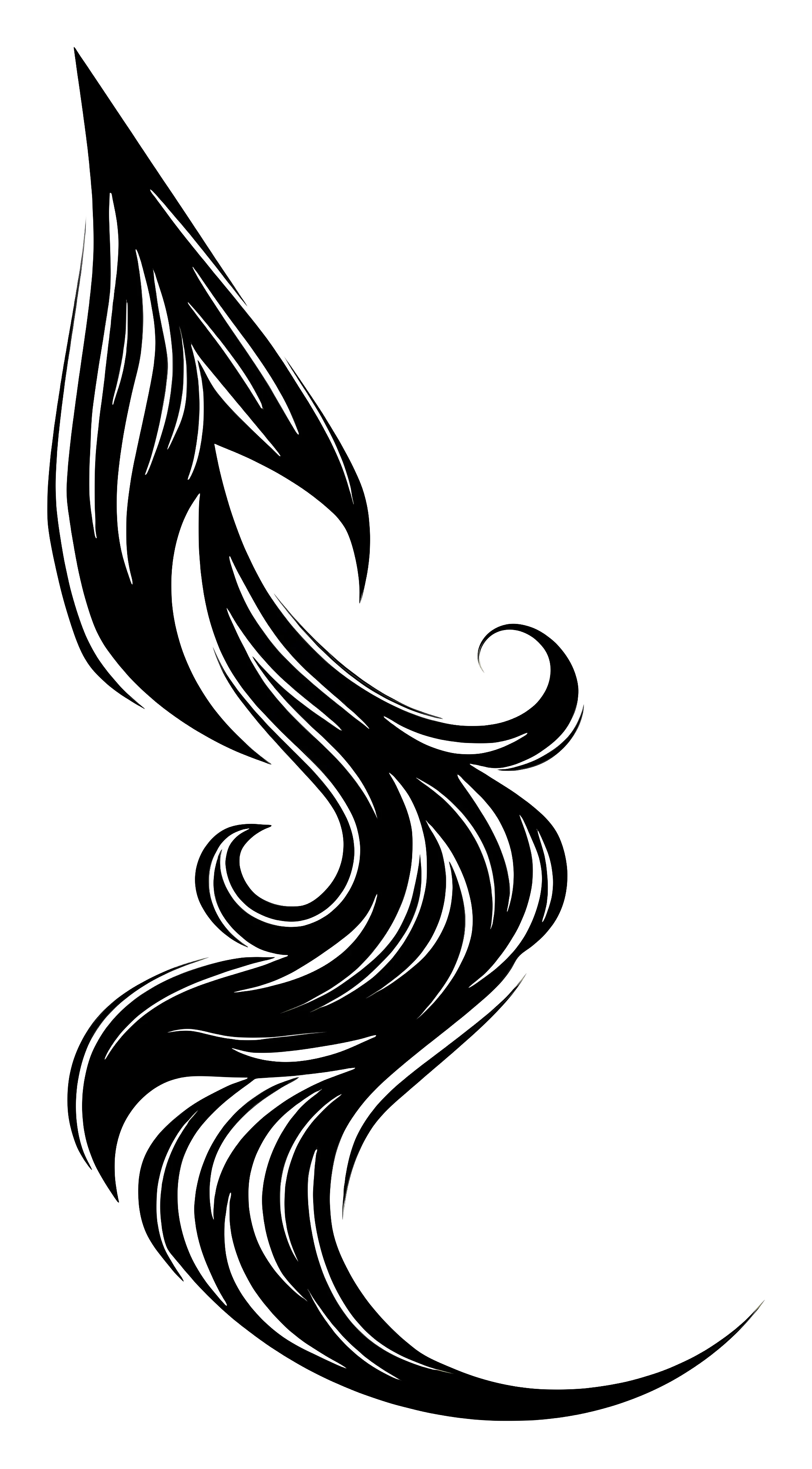 Black Abstract Design