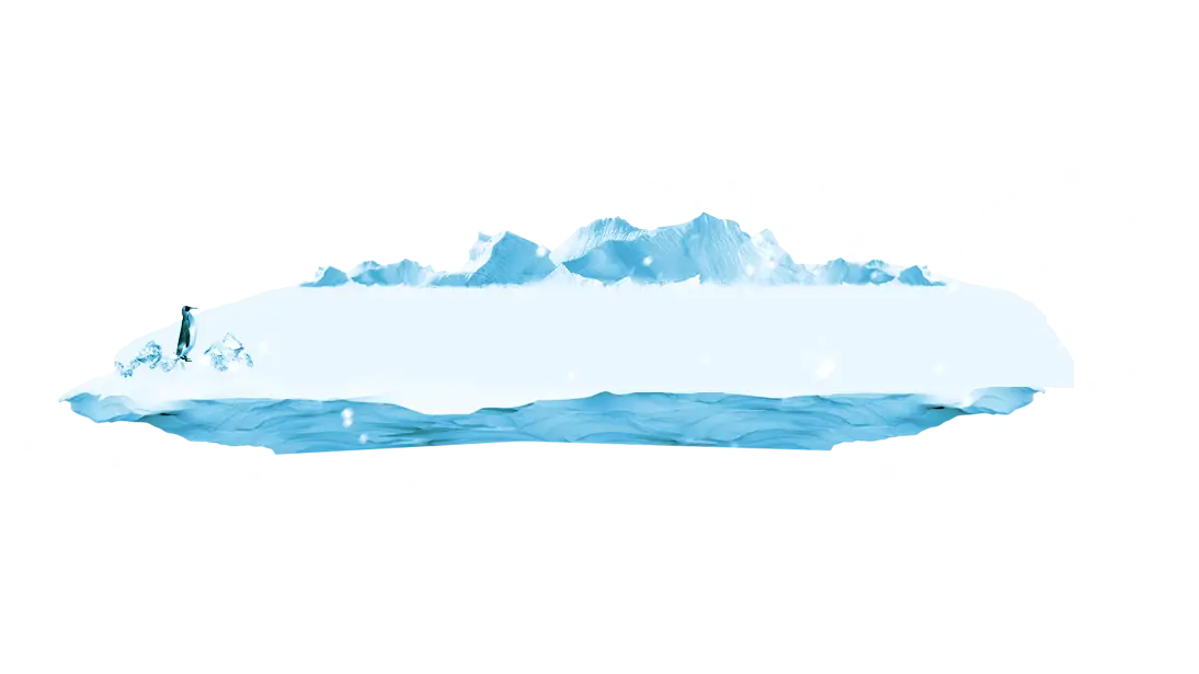 Iceberg in the Ocean