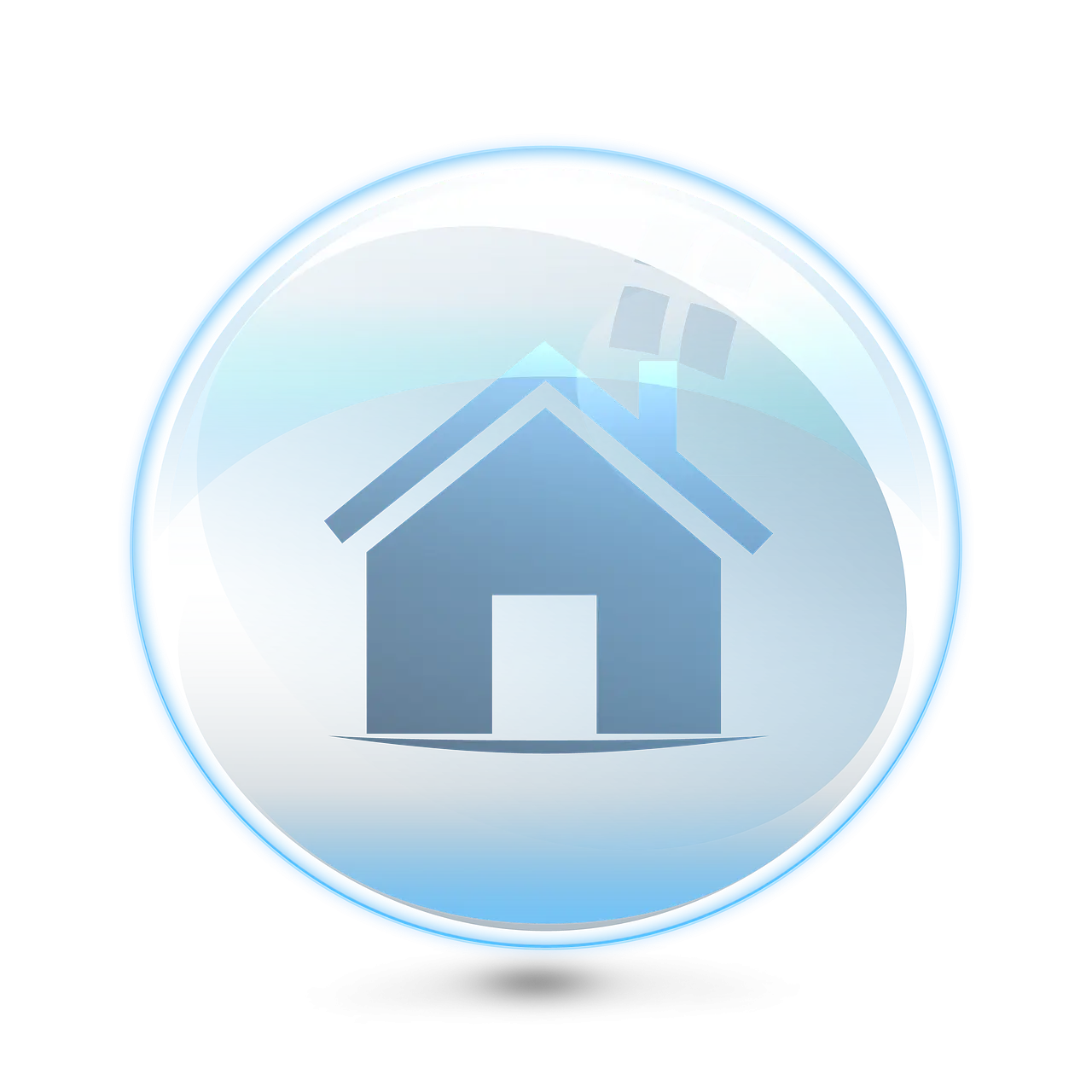 House Icon in Bubble
