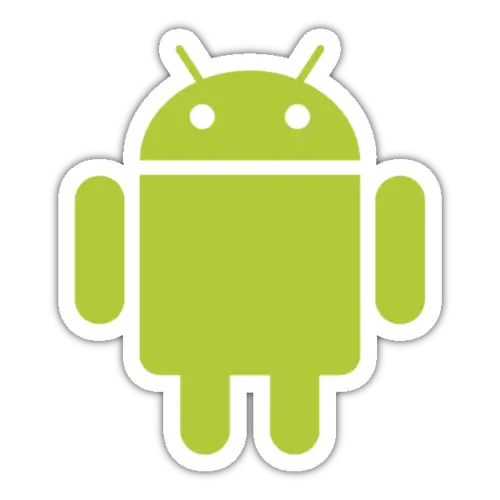 Simple Fun Android Sticker Design