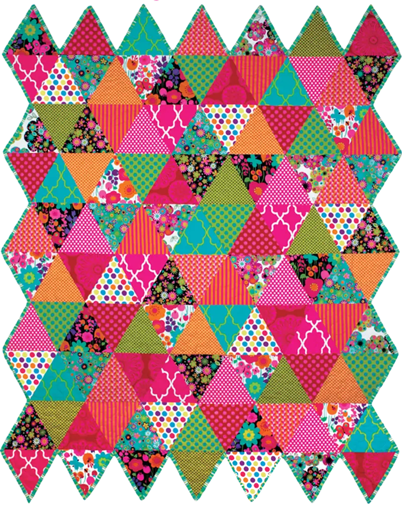 Colorful Patchwork Quilt