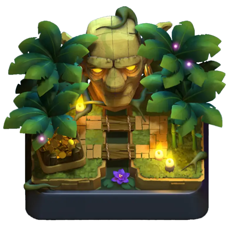 Jungle-Themed Diorama with Tropical Vibes