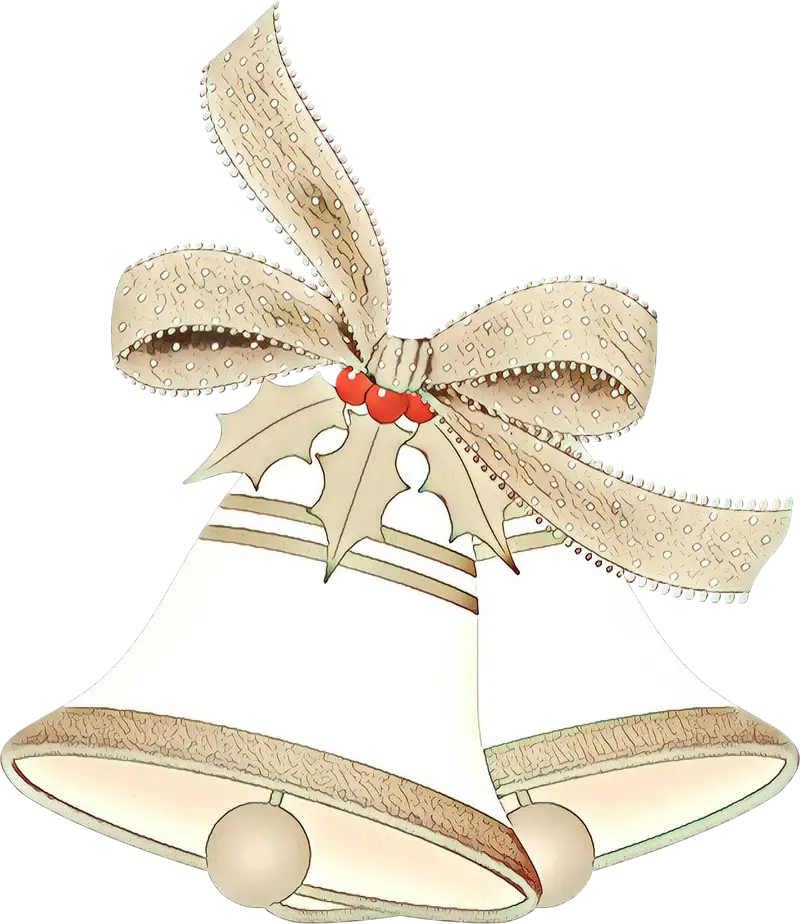Christmas Bells with Ribbon