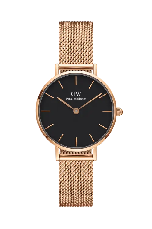 Gold Mesh Watch by Daniel Wellington