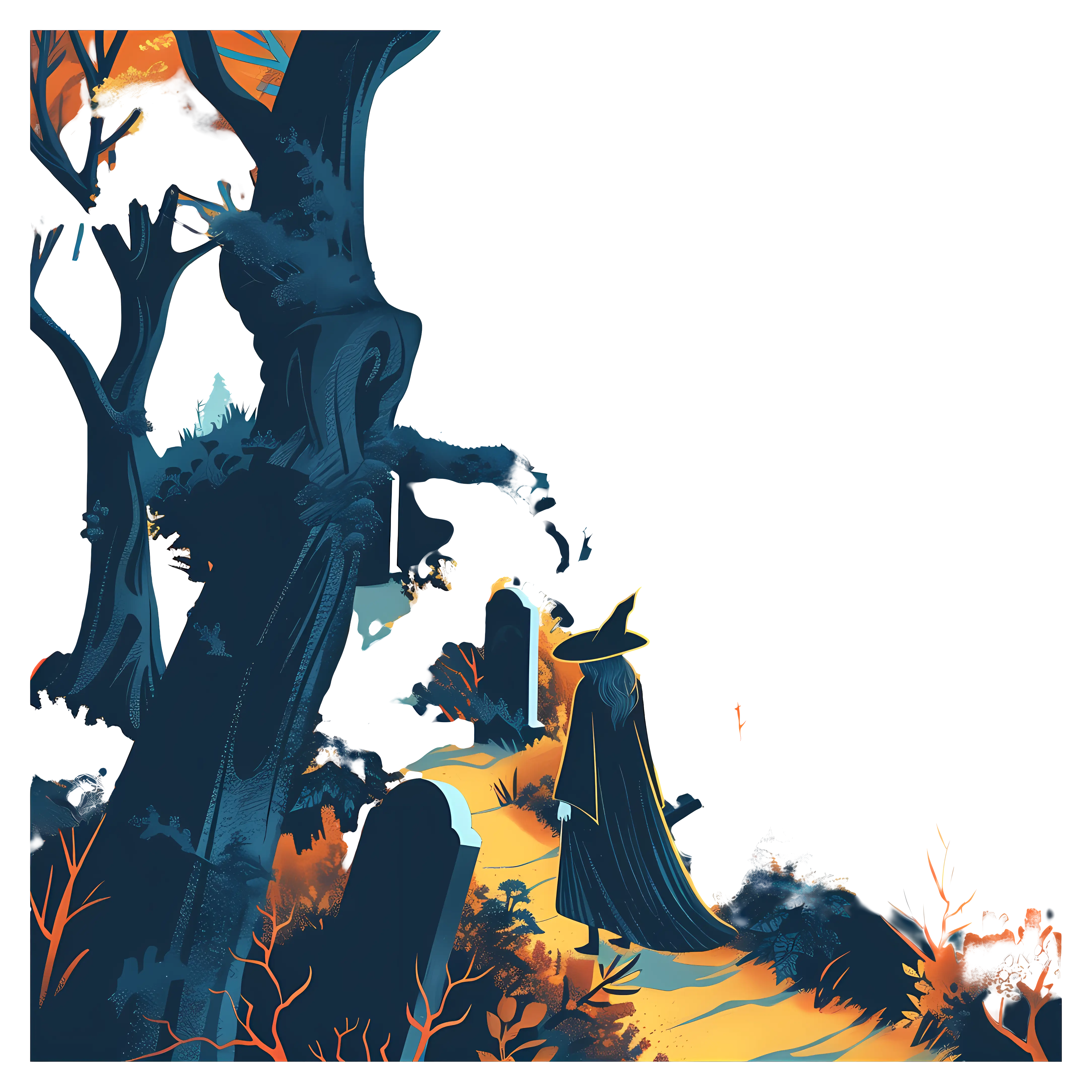 Witch in Enchanted Forest