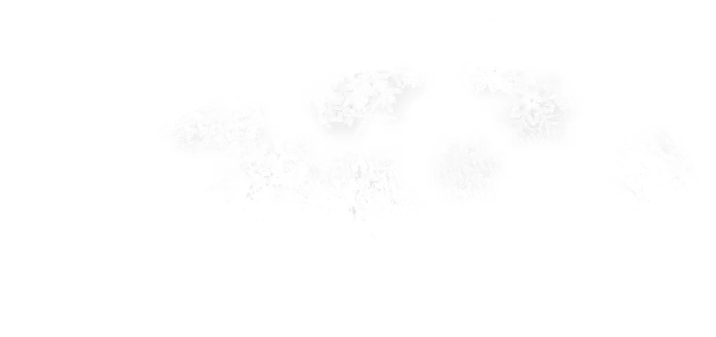 Scattered Glitter Arrangement on Transparent Background