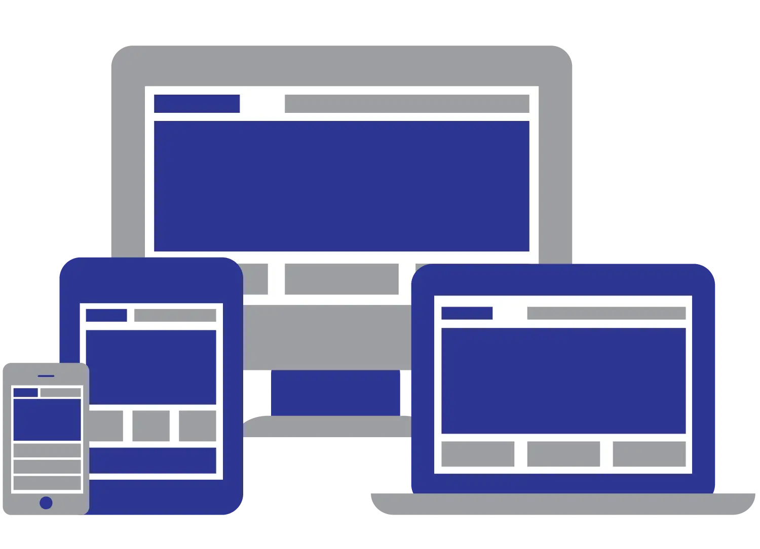 Responsive Digital Device Illustration