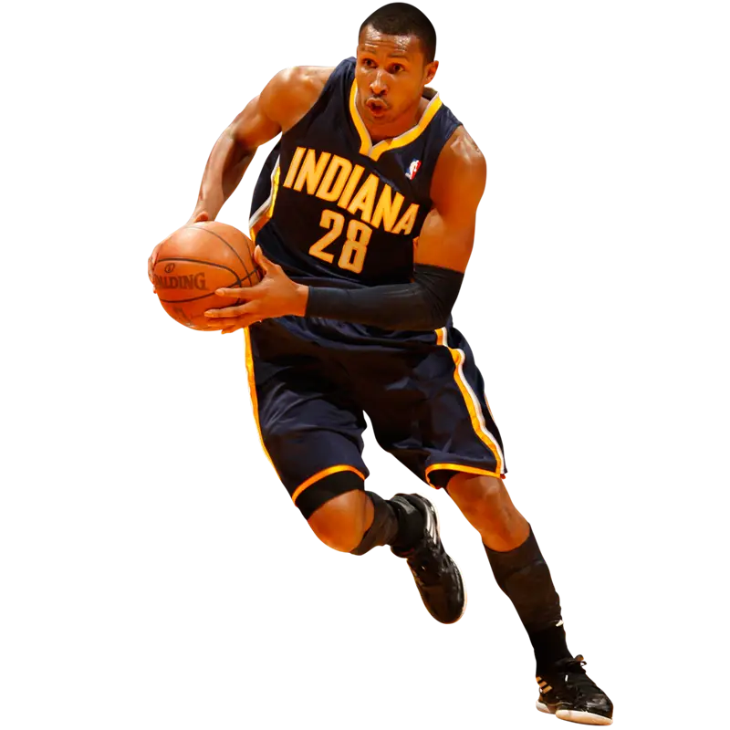 Indiana Basketball Player in Action