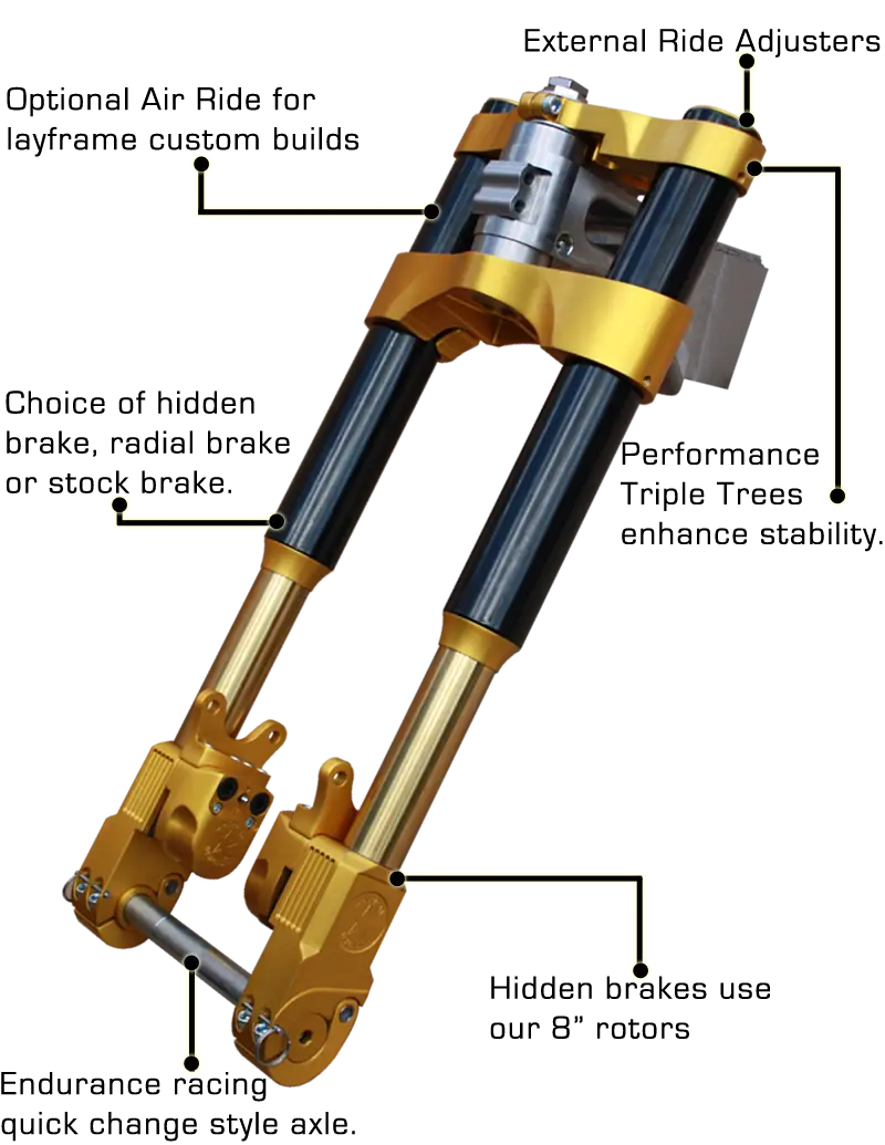 High-Performance Motorcycle Fork