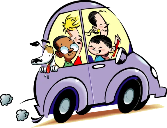 Happy Family Road Trip